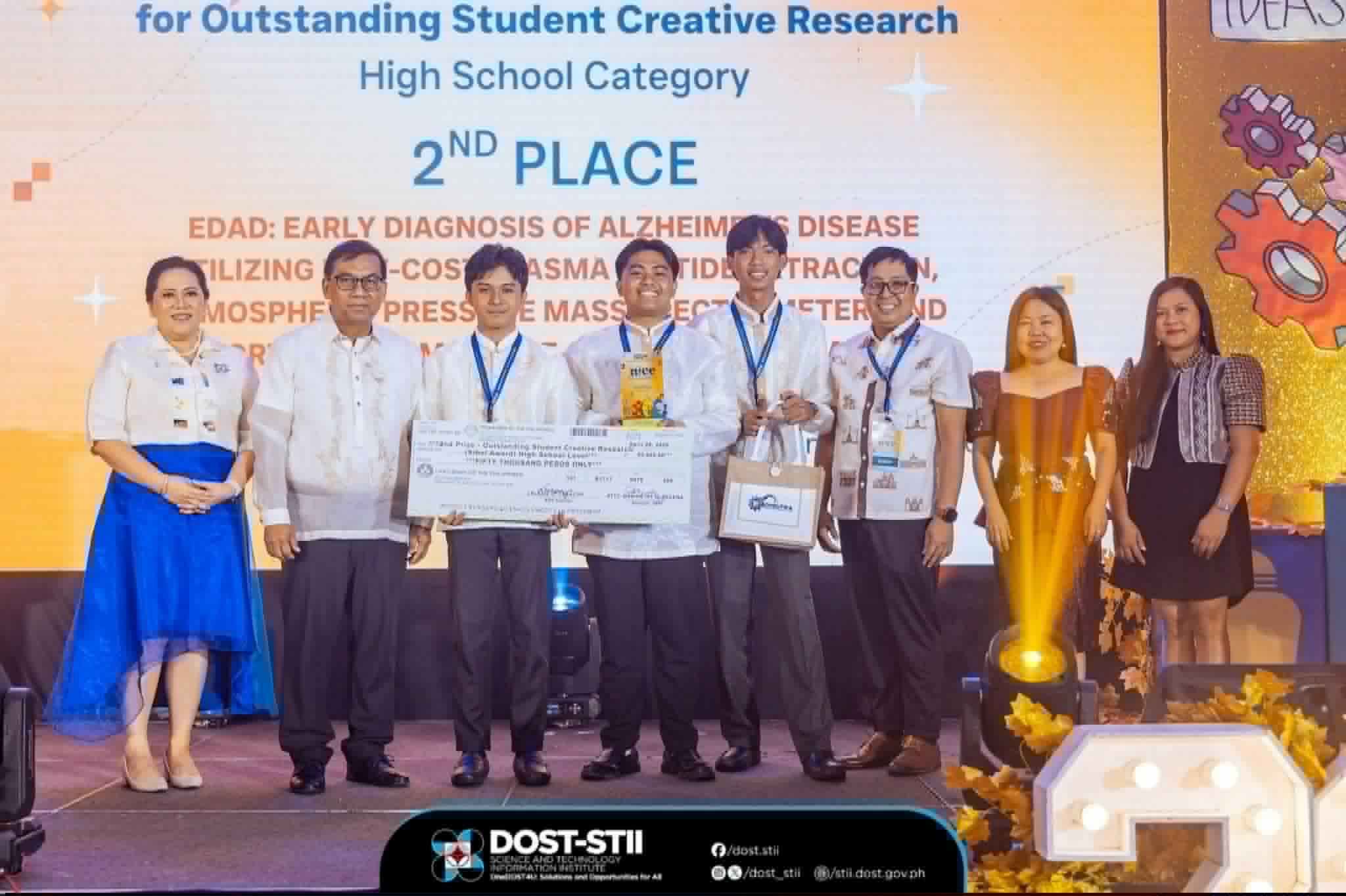 High School Students From Alaminos City Built a Low-Cost Alzheimer's Detection Method. The World Noticed First. Then the Nation Did.