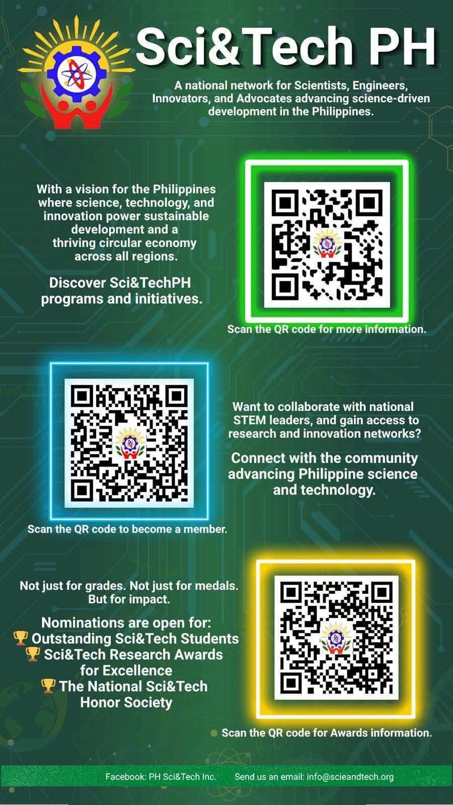 Sci&Tech PH Expands Opportunities for Young Filipino Scientists, Innovators, and STEM Leaders