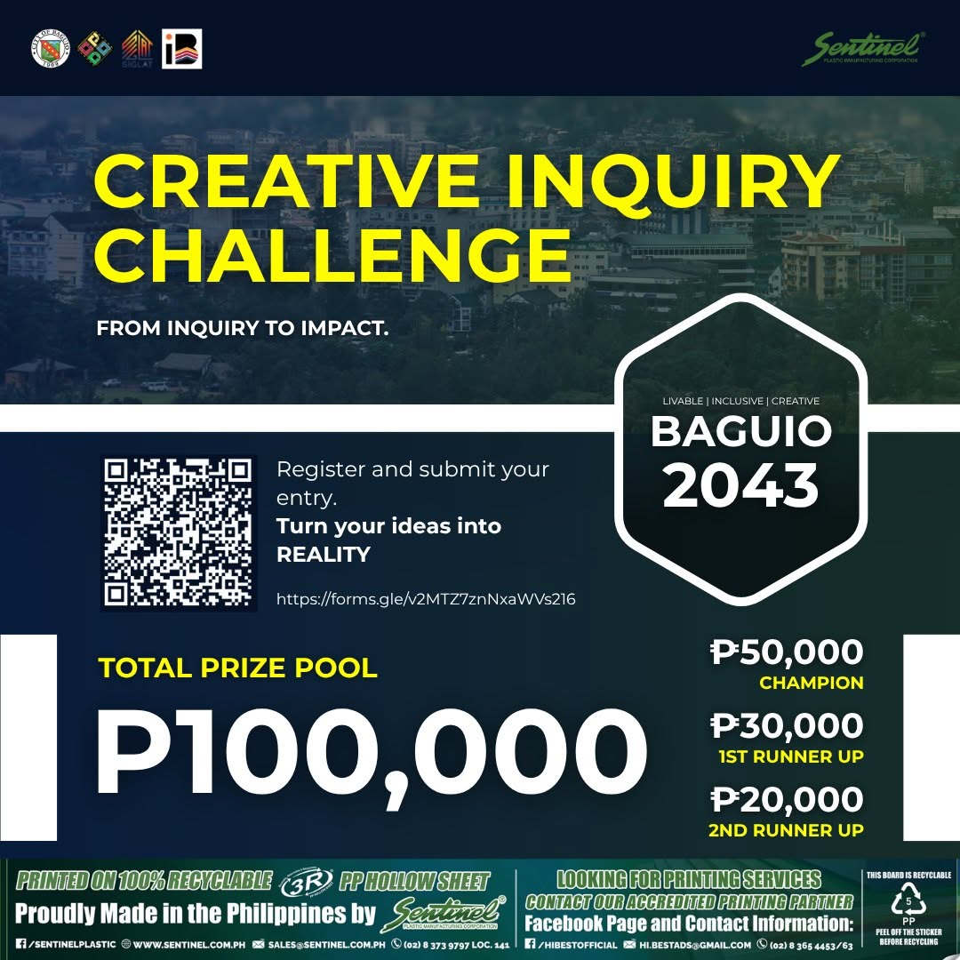 Creative Inquiry Challenge 2026 Opens Call for Student Innovators to Solve Baguio City’s Urban Challenges