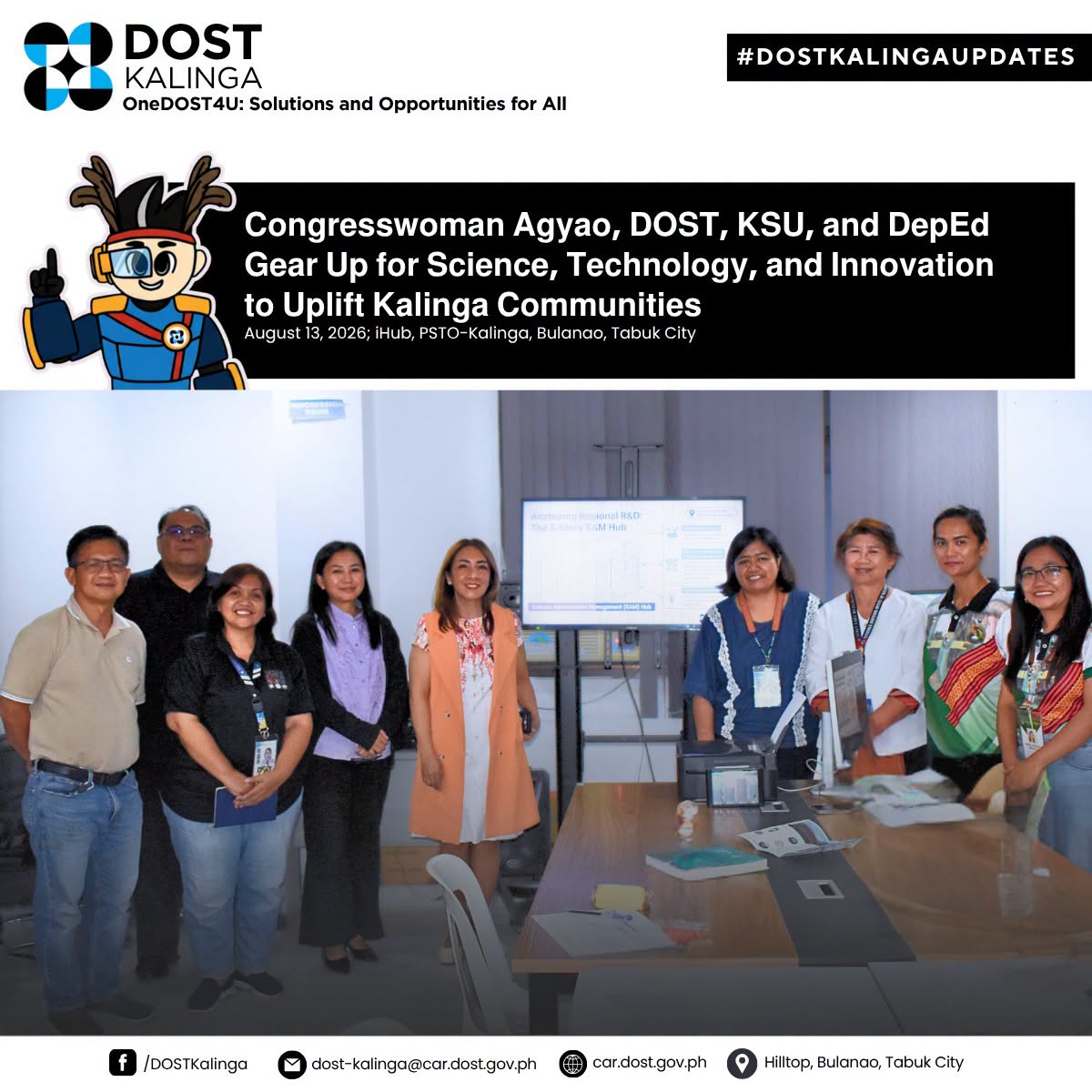 Kalinga Stakeholders Explore STI and Abaca Innovation to Strengthen Local Economic Opportunities