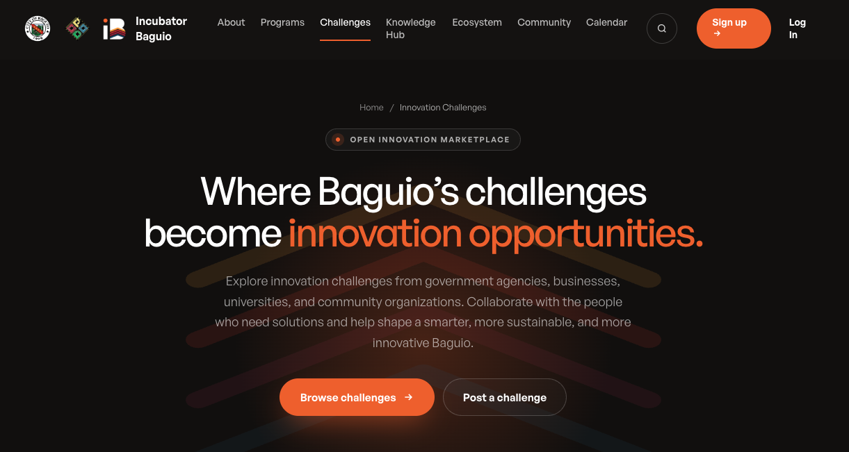 Baguio Is Opening Its Problems to Innovators—and That Could Change How Local Solutions Are Built