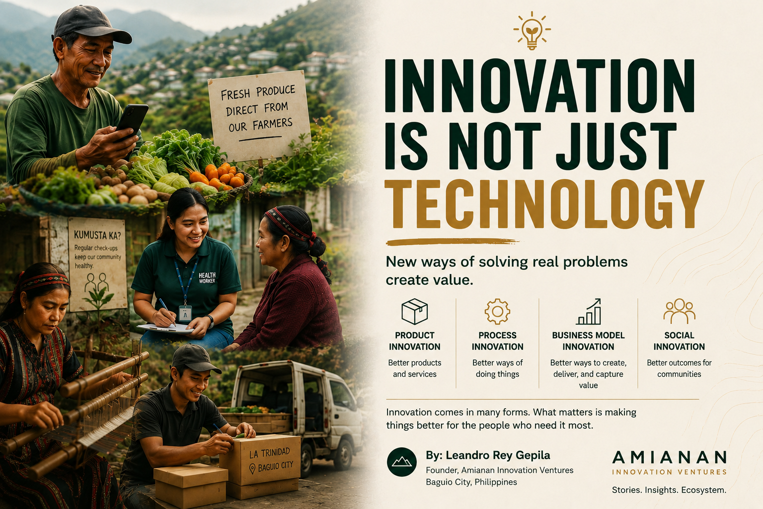 What Is Innovation? (It Is Not Just Technology)